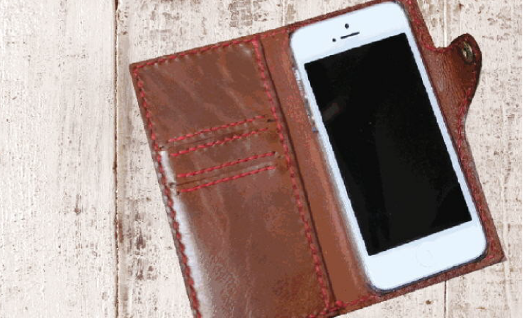 iphoneケースノート型